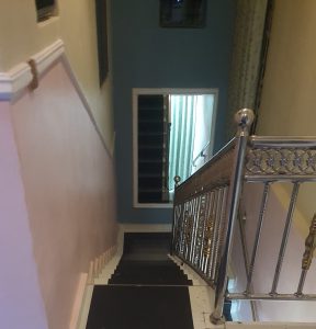 Aqua prime hotel stairs